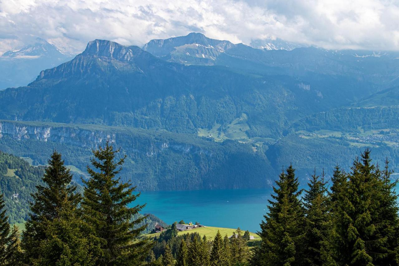 Rigi-Burggeist Alpine Guesthouse ゲルサウ エクステリア 写真