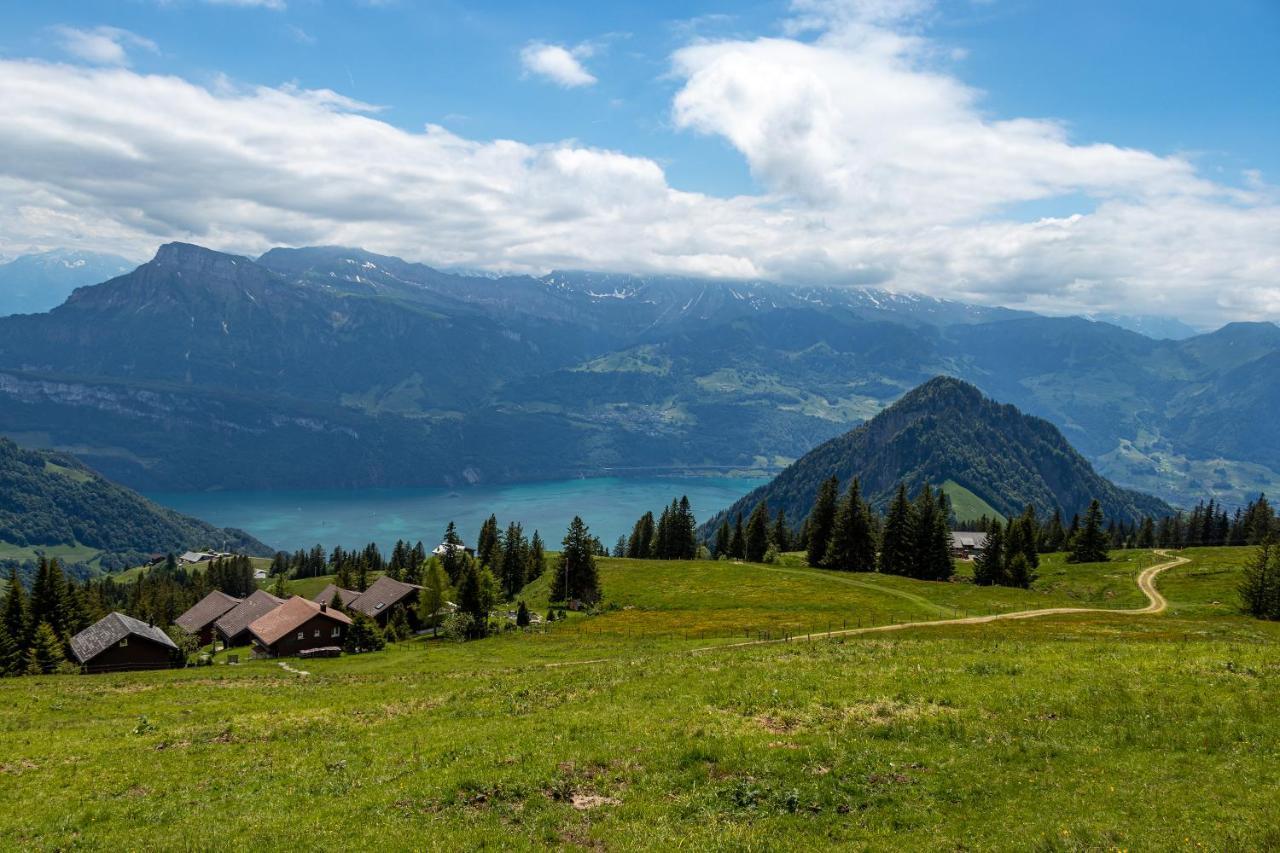 Rigi-Burggeist Alpine Guesthouse ゲルサウ エクステリア 写真